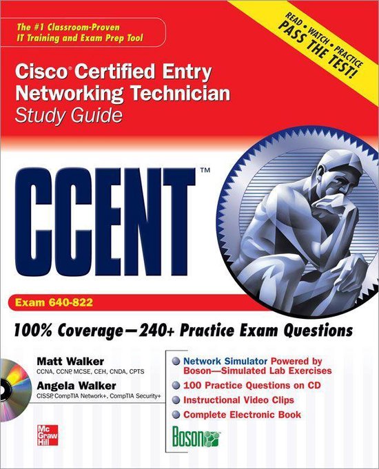 CCENT Cisco Certified Entry Networking Technician Study Guid ... - cover