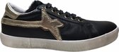 W6YZ gouden logo veter sneakers HOT-J zwart mt 39