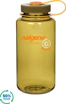 Nalgene Sustain Wide Mouth 1000ml - drinkfles - Olive Sustain