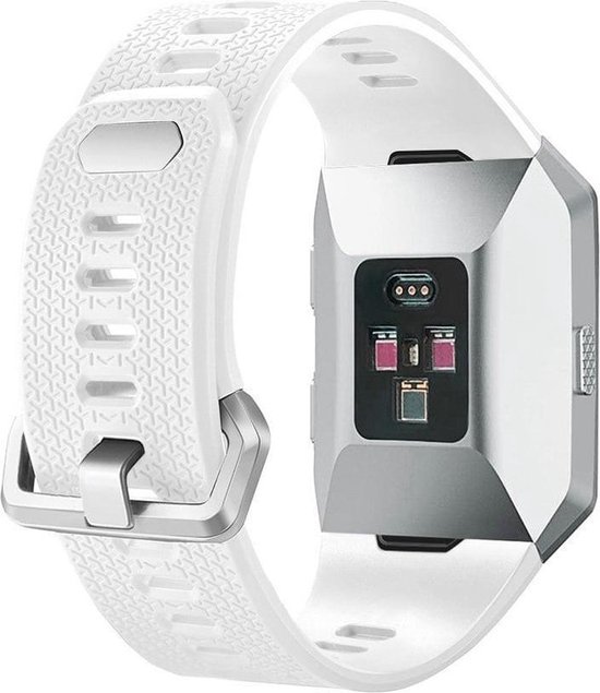 watchbands-shop.nl Siliconen bandje - Fitbit Ionic - Wit