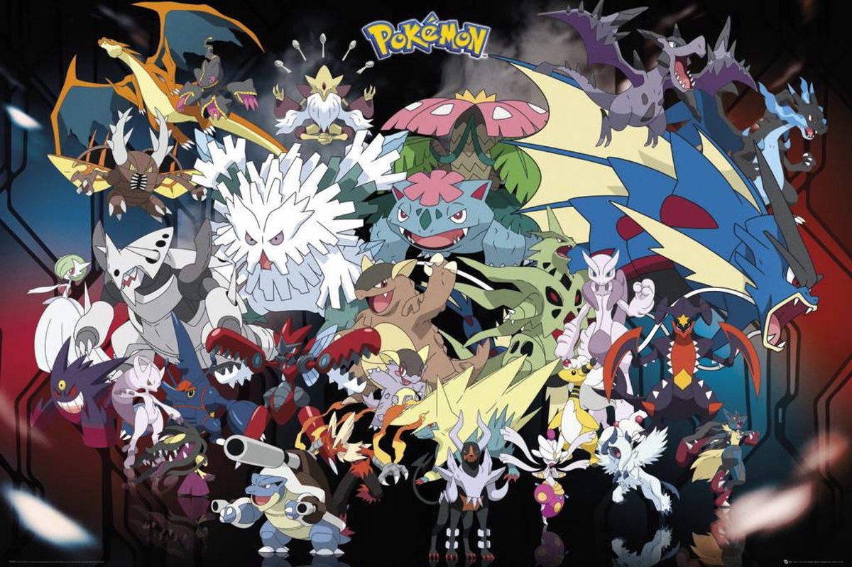 Pokémon Kanto 151 Poster 61x91.5cm