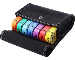 Pillen etui - Pillendoosje - 7 daagse medicatie doosje - 28 compartimenten - Medicatie doosje - Weekse medicatie - pillen organizer - medicatie etui