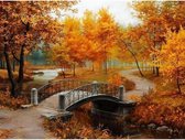 Diamond Painting Herfst - 40 x 50 cm - Incl. Diamant Steentjes en Diverse Tools
