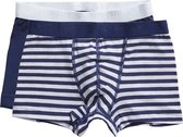 Ten Cate - Jongens - 2-Pack Shorts Donkerblauw  - Blauw - 134/140