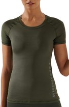 Superdry Essential  Sportshirt - Maat L  - Vrouwen - army groen