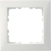 Berker Afdekraam 1-Voudig Wit mat B1-B.3-B.7 (Te combineren met Berker S1 serie)