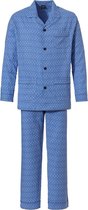 Robson heren pyjama doorknoop flanel