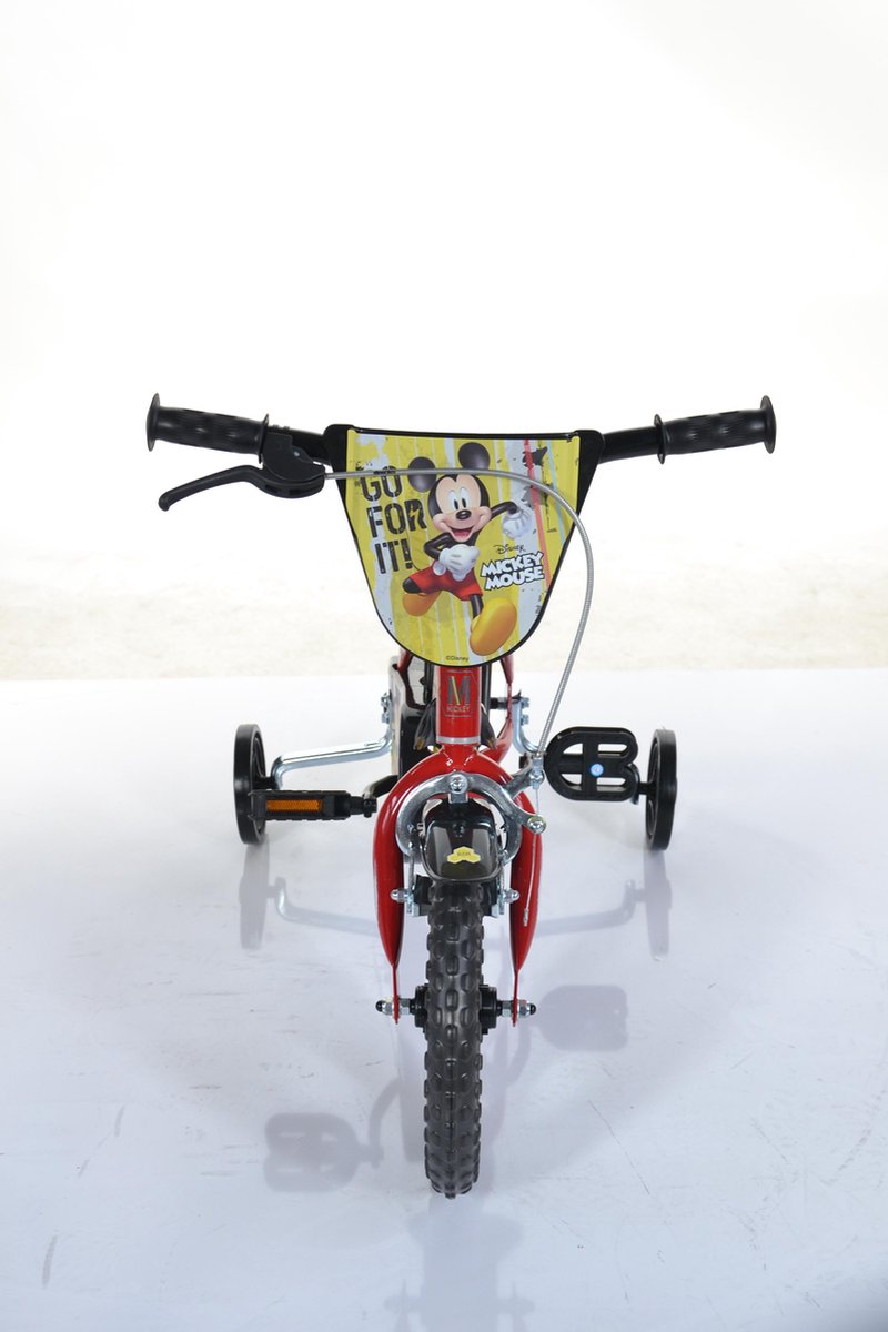 maximaliseren beloning Veronderstellen Dino Bikes Kinderfiets Mickey Mouse 12" rood | bol.com