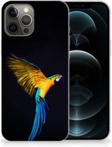 GSM Hoesje iPhone 12 Pro Max Bumper Hoesje Papegaai