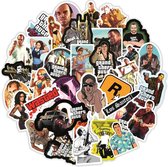 50 GTA stickers - Game Grand theft Auto sticker mix - voor playstation, laptop, muur etc