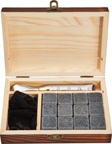 Whiskey - Whiskey set- Whiskey Stones - Whiskey karaf - Whiskey Gift set - Herbruikbare IJsblokjes - Mannen cadeautjes - Whiskey geschenkset - Vaderdag - Cave & Garden