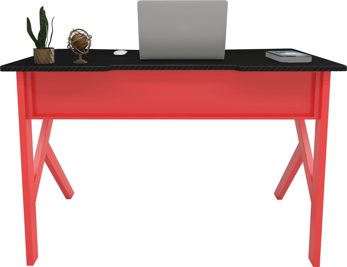 Moderne computer en gamingbureau voor thuiskantoor Piranha Furniture Zorro bol