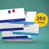 Flashcards / Woordkaartjes - Frans Nederlands (250)