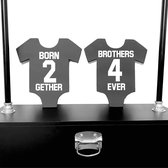 Wandborden-cadeau voor een tweeling broertjes-babykamer-kinderkamer