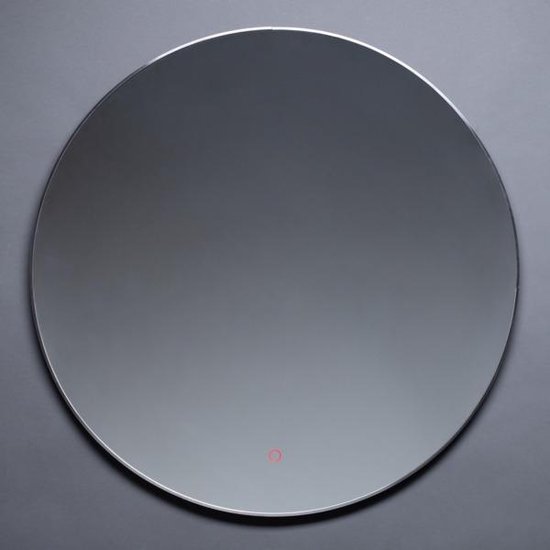 Best Design Moya Venetië ronde spiegel gunmetal incl.led verlichting Ø 80 cm