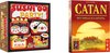 Afbeelding van het spelletje Spellenbundel - Kaartspel - 2 stuks - Sushi Go Party & Catan: Het Snelle Kaartspel