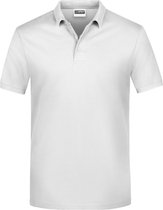 Polo Basis James And Nicholson hommes ( Wit)