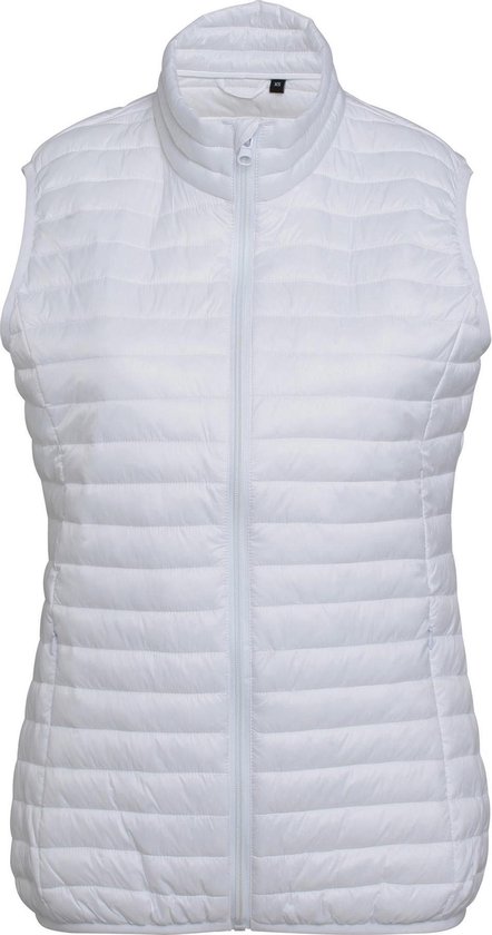 2786 Dames/dames Tribe Fineline Gewatteerde Gilet/lichaamsverwarmer (Wit)