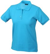 James and Nicholson Vrouwen/dames Klassieke Polo (Turquoise)