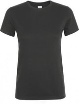 SOLS Dames/dames Regent T-Shirt met korte mouwen (Donkergrijs)