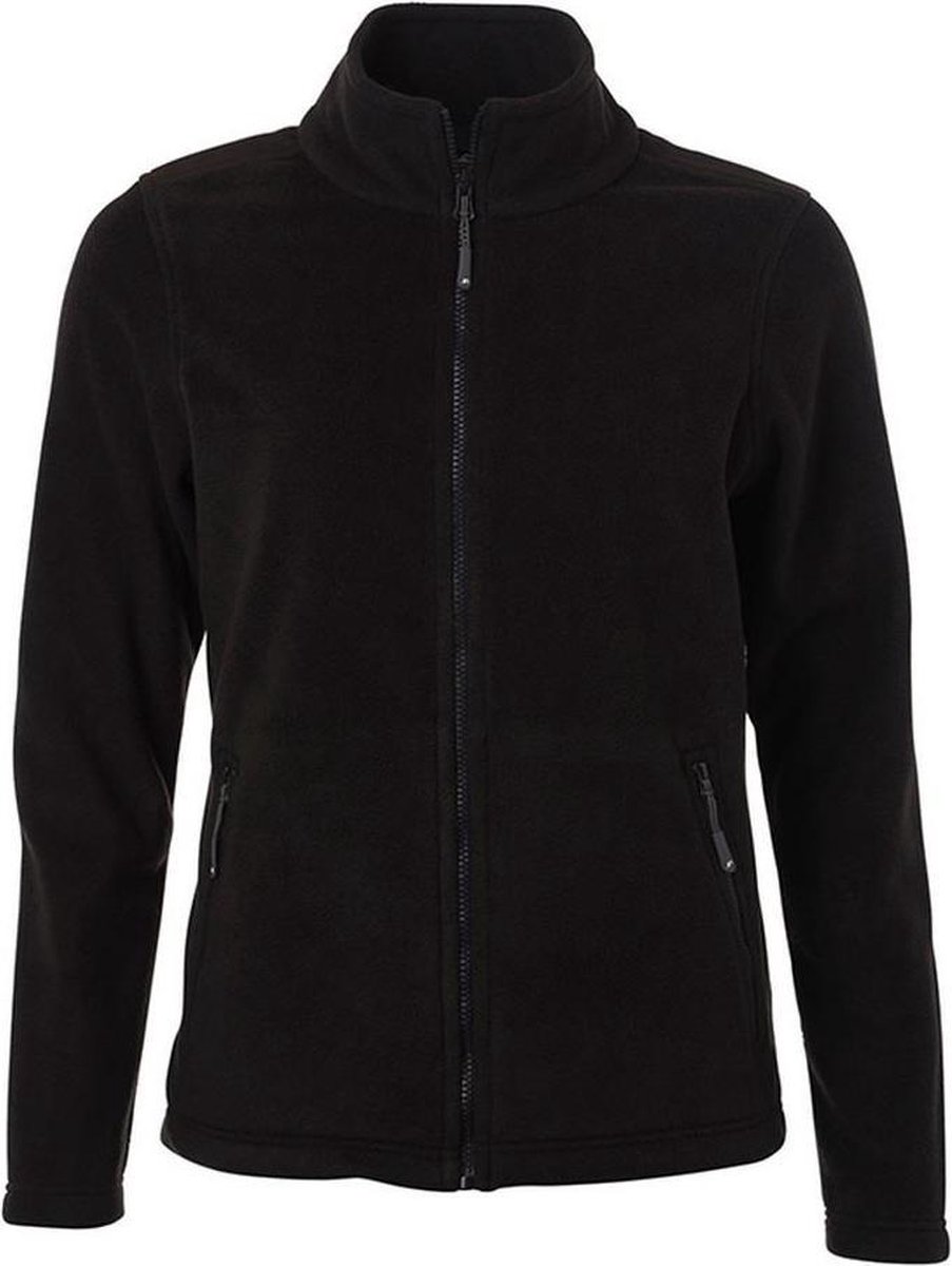 James and Nicholson Dames/dames Fleece Jasje Zwart