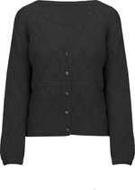Button cardigan black