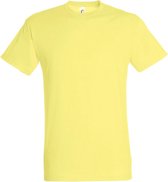 SOLS Heren Regent T-Shirt met korte mouwen (Lichtgeel)