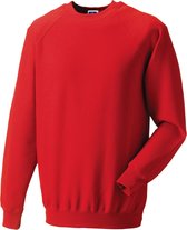 Russell Klassiek sweatshirt (Helder rood)