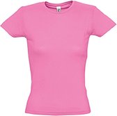 SOLS Dames/dames Miss Korte Mouwen T-Shirt (Orchideeënroze)