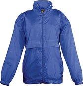 SOLS Kinderen Unisex Surf Windbreaker Jacket (waterbestendig en winddicht) (Koningsblauw)