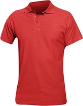 SOLS Heren Lente II Korte Mouw Zwaarlijvig Poloshirt (Rood)