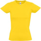 SOLS Dames/dames Imperial Heavy Short Sleeve T-Shirt (Goud)
