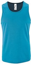 SOLS Heren Sportieve Performance Tank Top (Aqua)