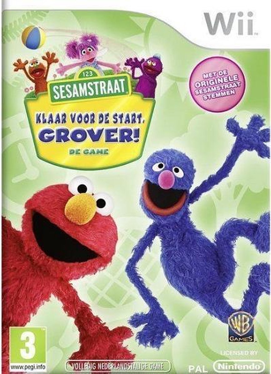Demonteer rib transmissie Sesamstraat: Klaar Voor De Start, Grover! | Games | bol