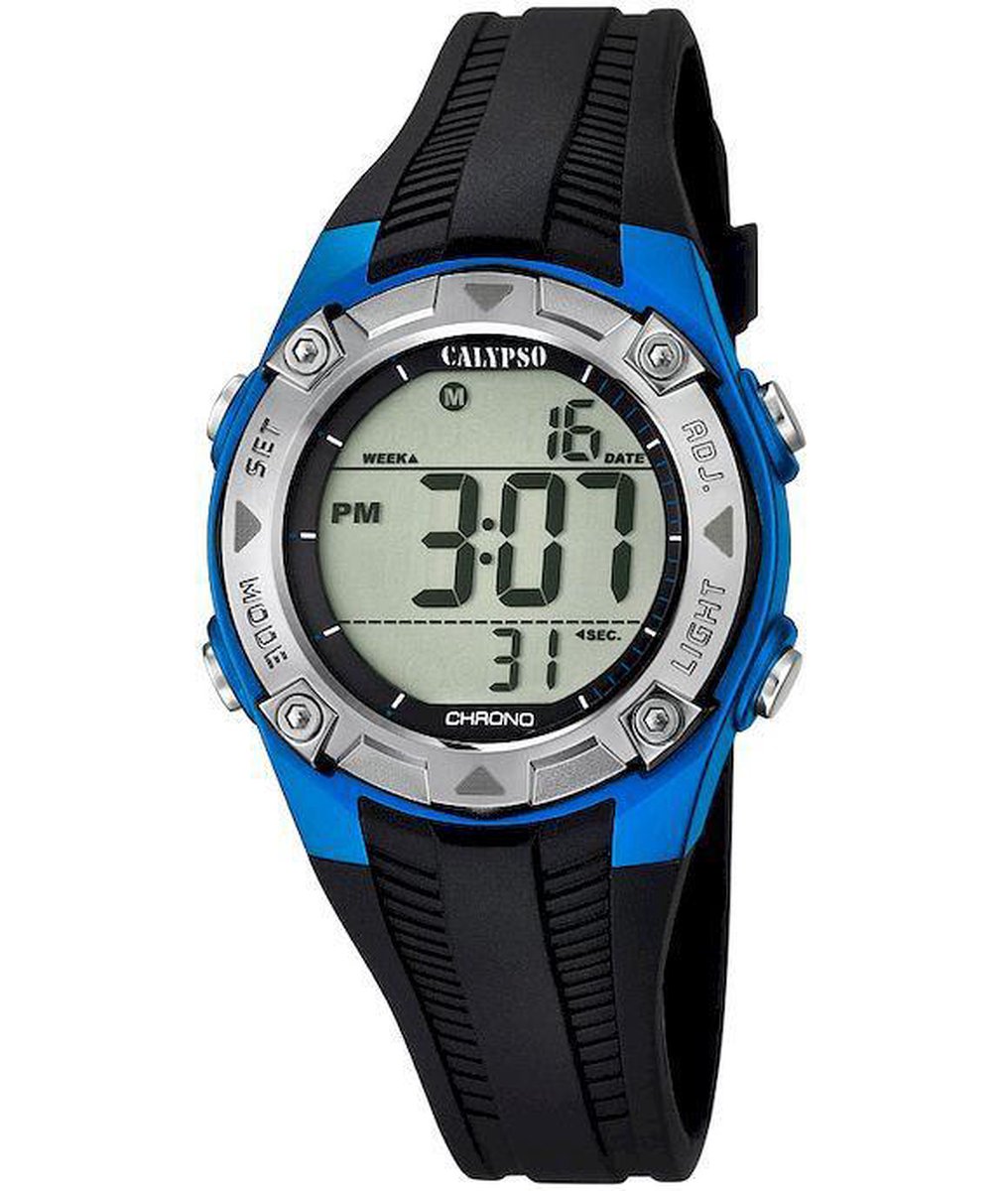 Calypso K5685/5 Digitaal - Horloge - Kunststof - Zwart - 37 mm