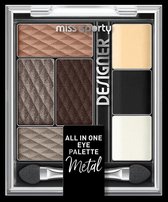 Miss Sporty Designer all-in One Palette Make-up Palette - Metallic