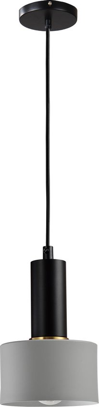 QUVIO Hanglamp modern / Plafondlamp / Sfeerlamp / Leeslamp / Eettafellamp / Verlichting / Slaapkamer lamp / Slaapkamer verlichting / Keukenverlichting / Keukenlamp - Minimalistisch van aluminium - Diameter 12 cm