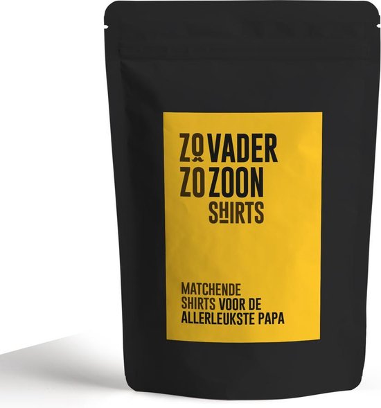 Matching shirts Vader & Zoon - De Echte Baas - Papa maat S & Zoon maat 80 van GecoZa — afbeelding 4