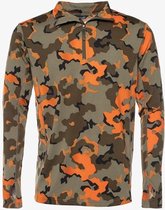 Mountain Peak heren power pully camouflage - Groen - Maat L