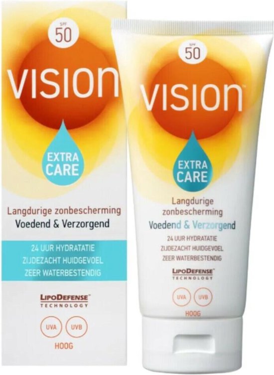 Vision Extra Care SPF 50 - Zonnebrand - Factor 50 - 185 ml