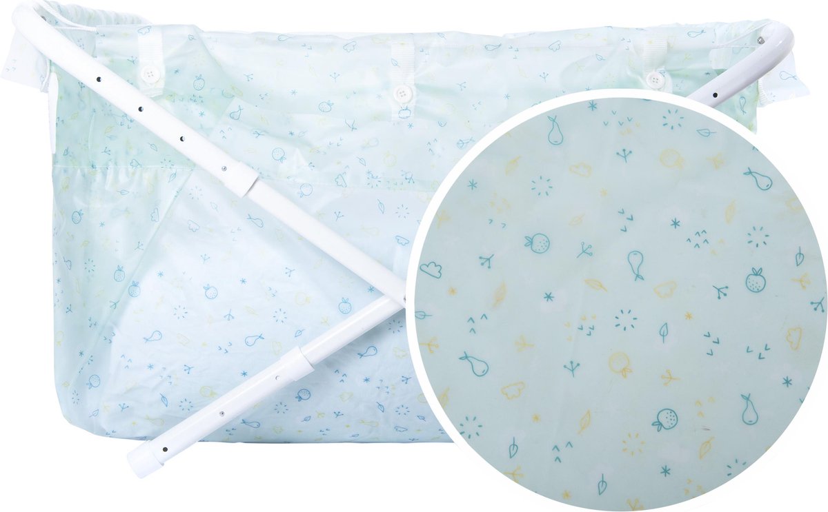 Goedkoopste Bibabad Fresh 'n Fruity , opvouwbaar bad , van 70 tot 90 cm verstelbaar