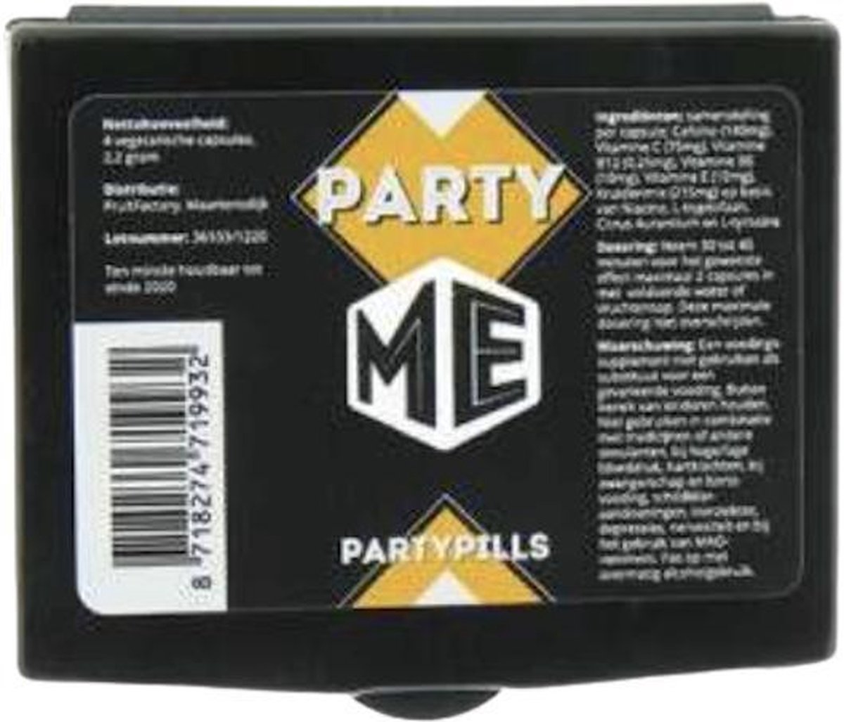 Goedkoopste Party ME - Party Pills (4 capsules