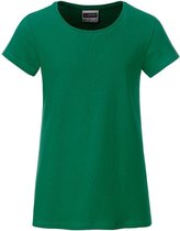 James and Nicholson Meisjes Basic T-Shirt (Iers Groen)