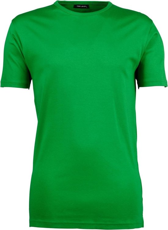 Tee Jays Hereninterlock T-Shirt met korte mouwen (Voorjaarsgroen)