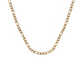 Schakels Ketting - Damesjuwelen - 14k Gold Plated