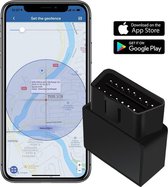 Auto GPS Tracker OBD2 / OBD Diagnostisch Hulpmiddel 2 in 1, real-time monitoring voertuig, kilometerstand, overspeed alarm, sos alarm, gratis app