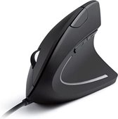 Bol.com High Five rechtshandige verticale ergonomische bedrade muis USB DPI 5 knoppen. Plug & Play Zwart aanbieding