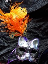 Kleurrijk Kattenmasker - Colorful Cat Mask