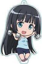 How Heavy Are the Dumbbells You Lift? Puni Colle! Key Ring (w/Stand) Akemi Soryuin