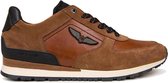 PME Heren Lage sneakers Lockplate - Cognac - Maat 45